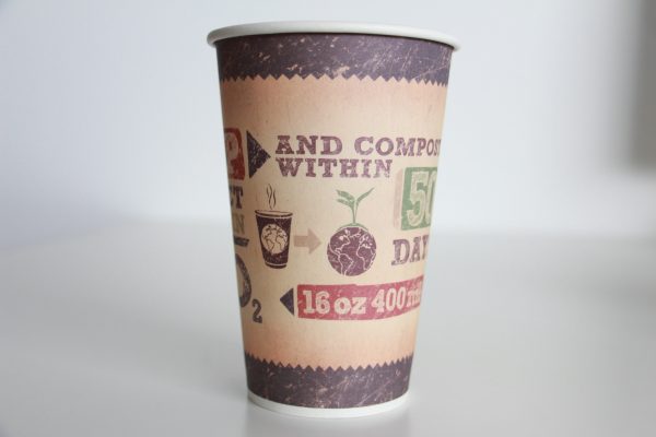 Coffee To-Go Becher aus Graspapier für Nachhaltigkeit von To-Go Produkten
