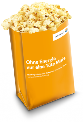 Popcorntüte To-Go Produkte To-Go Kampagnen Beispiele AD2GO